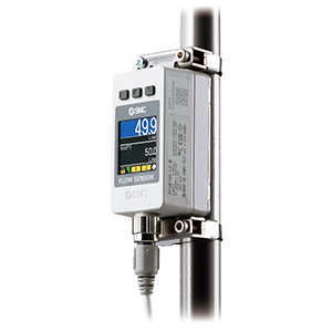 SMC PFUW Clamp-on Type Flow Sensor for Liquids
