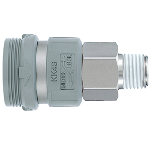 SMC KKS-M S-Couplers (Male Thread Type)