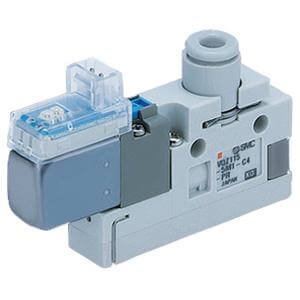 SMC VQZ115 3-Port Solenoid Valve
